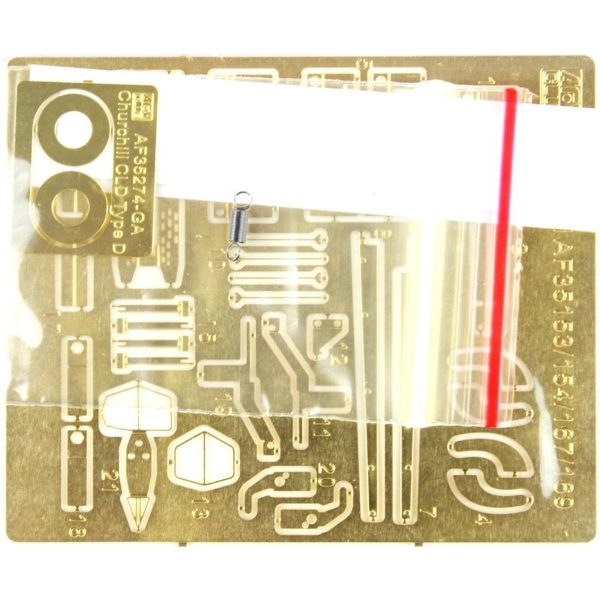 AFV Club AF35274 1/35 Ölçek, Churchill Mk.III Type D Carpet Layer Tank, Plastik Model kiti - Görsel 5