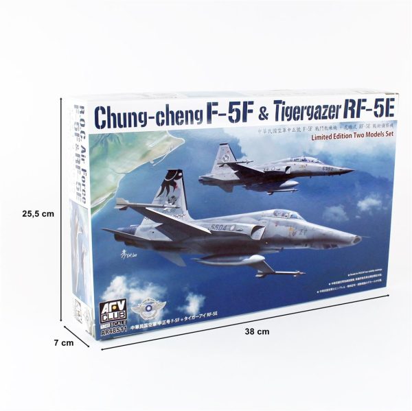 AFV Club AR48S11 Chung-Cheng F-5F & Tigergazer RF-5E - Görsel 5