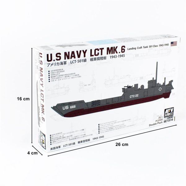 AFV Club SE73518 U.S NAVY LCT Mk. 6-501 class - Görsel 5