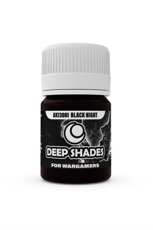 AK 13001 Deep Shade 30ml. Black Night