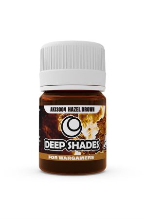 AK 13004 Deep Shade 30ml. Hazel Brown