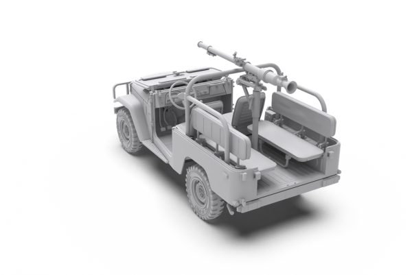 AK 35003 1/35 FJ43 Kamyonet - Görsel 4