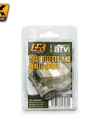 AK 060 3x35 ml. Toz Efektleri ve Beyaz İspirto