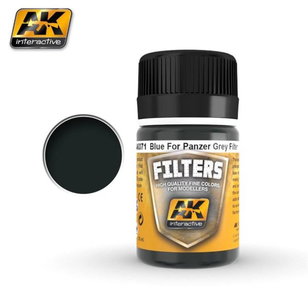 AK 071 35 ml. Panzer Grey Mavisi
