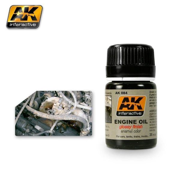 AK 084 35 ml. Motor Yağı Efekti
