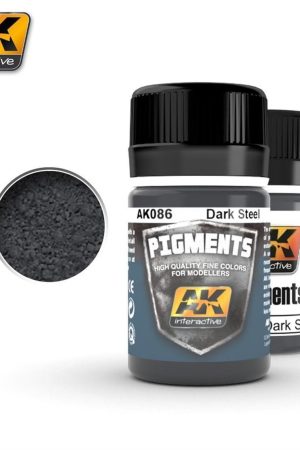AK 086 35 ml. Dark Steel Pigment