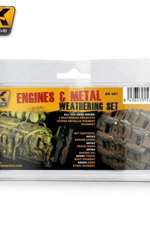 AK 087 5x35 ml. Motor ve Metal Efektleri