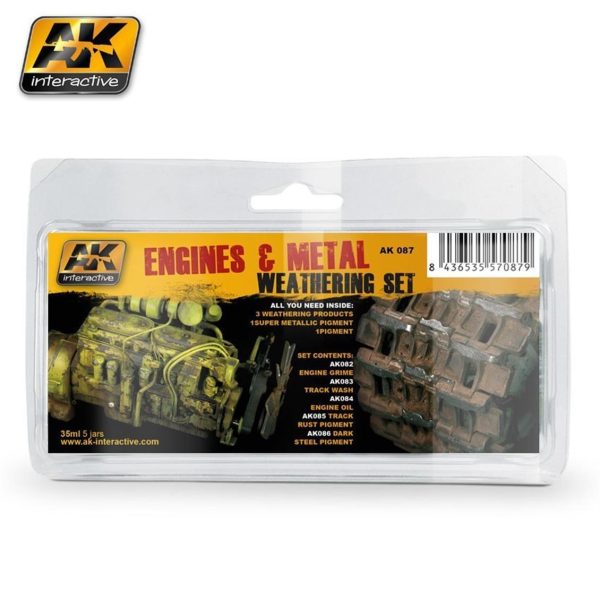 AK 087 5x35 ml. Motor ve Metal Efektleri