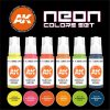 AK 11610 6x17 ml. Neon Renkleri - Görsel 3