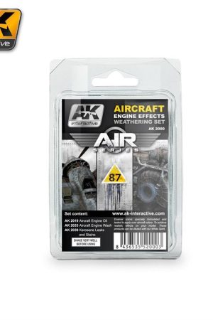 AK 2000 3x35 ml. Uçak Motoru Eskitme Efekti