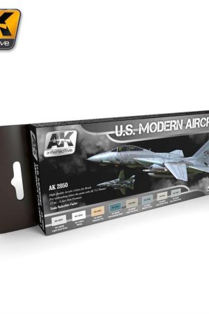 AK 2050 8x17ml. U.S. Modern Uçak Renkleri-1