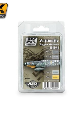 AK 2080 4x17ml. Luftwaffe Fighter Colors 1941-44