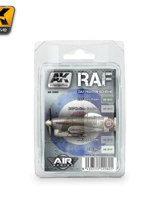 AK 2080 4x17ml. RAF Day Fighter Kamuflaj