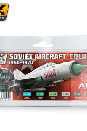 AK 2300 4x17ml. Soviet Aircraft Colors 1950-1970
