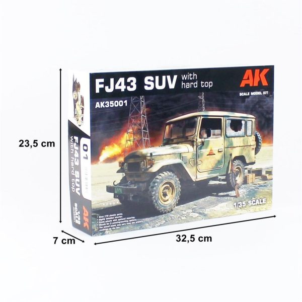 AK 35001 FJ43 HardTop Cip - Görsel 5