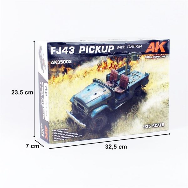 AK 35002 FJ43 Kamyonet - Görsel 5