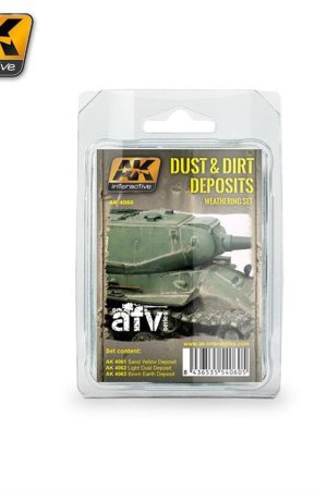 AK 4060 3x35 ml. Toz ve Kir Tortuları Eskitme Efekti