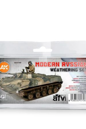 AK 4160 4x35 1x17 ml. Modern Rus Araçları Eskitme Efekti