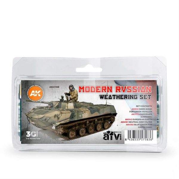AK 4160 4x35 1x17 ml. Modern Rus Araçları Eskitme Efekti