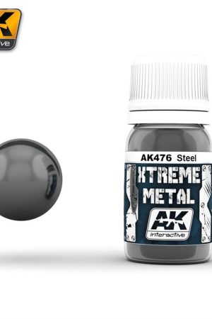 AK 476 30 ml. Çelik Rengi