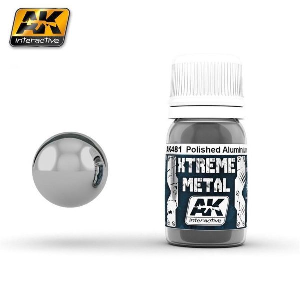 AK 481 30 ml. Cilalı Alüminyum Rengi