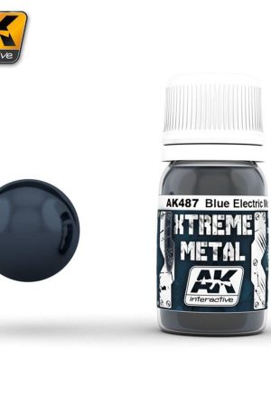 AK 487 30 ml. Metalik Mavi Rengi