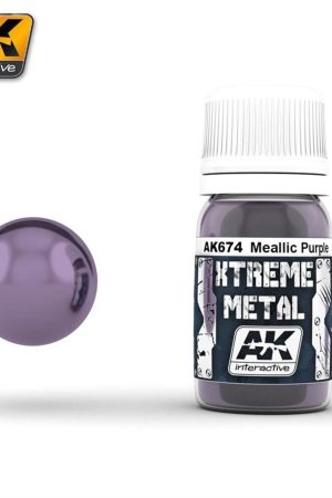 AK 674 30 ml. Metalik Mor Rengi
