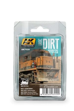 AK 7020 3x35 ml. Trenler için Kir Efektleri