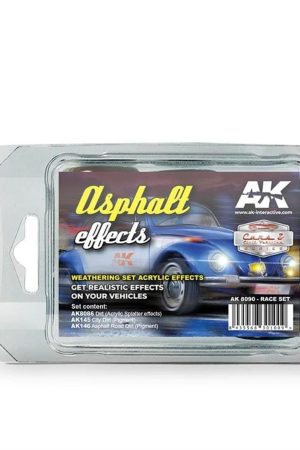 AK 8090 3x35 ml. Asfalt Yol Efekti