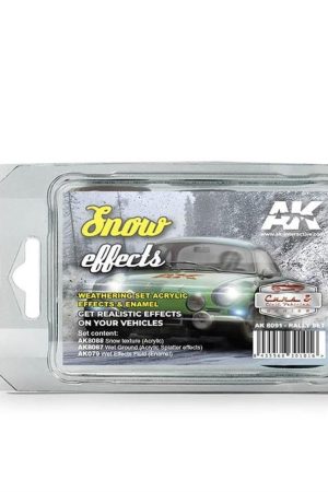 AK 8091 3x35 ml. Karlı Yol Efekti
