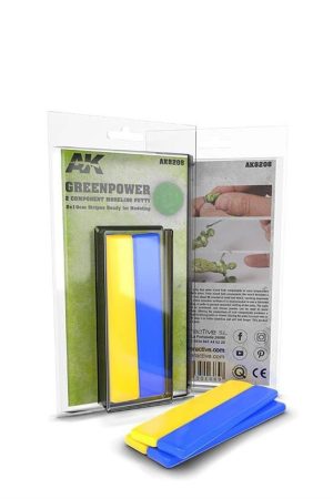 AK 8208 2x10cm. Epoksi Putty ( Modelleme Macunu )
