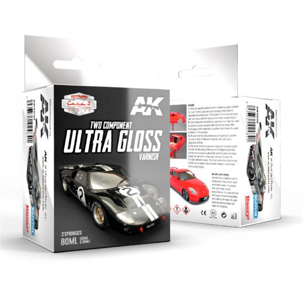 AK 9040 Çift Bileşenli Ultra Parlak Vernik - Görsel 3