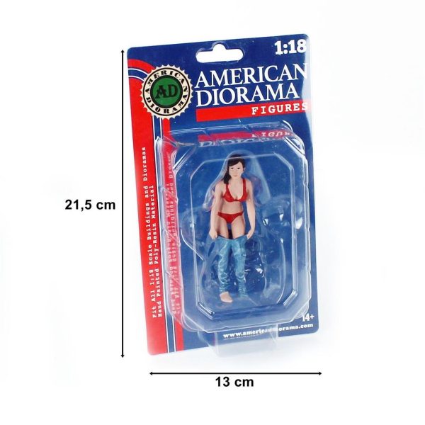 American Diorama AD76314 1/18 Plaj Kızı - Görsel 5