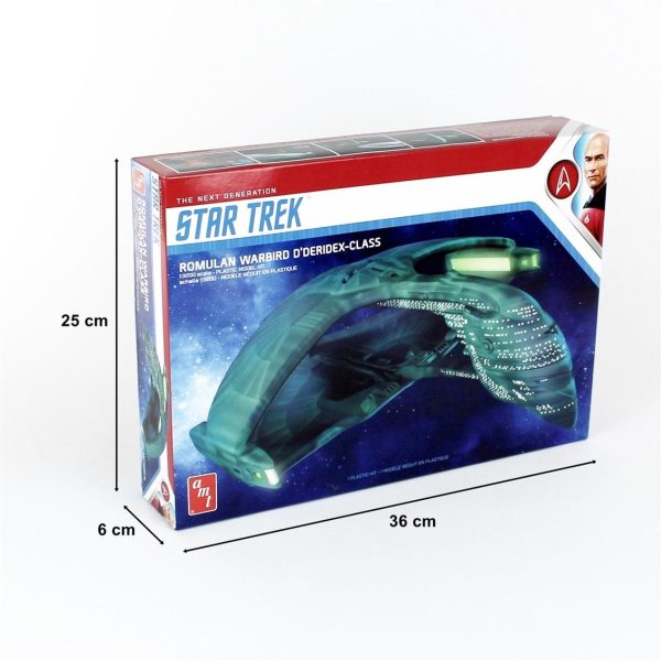 AMT 1125M 1/3200 Star Trek Romulan Warbird - Görsel 5