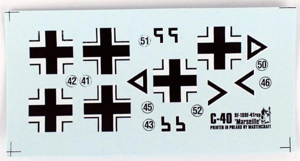 Mistercraft C035 BF-109F-4 - Görsel 4