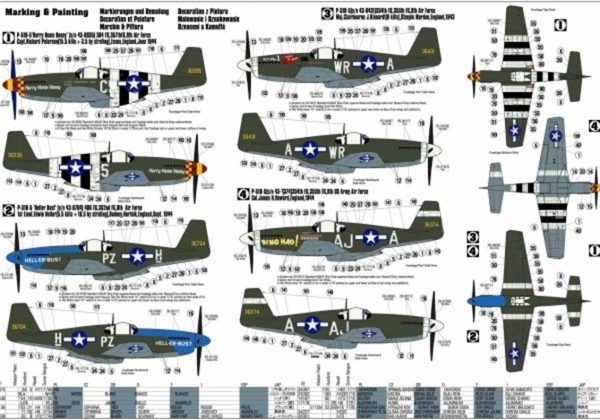 P-51 B-5 (Hurry Home Honey) Savaş Uçağı