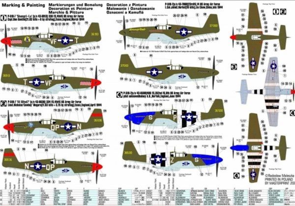 P-51 B-7 (Shangri La) Savaş Uçağı