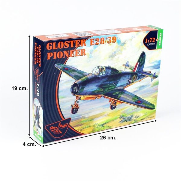 Clear Prop Models 72007 Gloster E28-39 Öncü Taarruz Jeti - Görsel 4