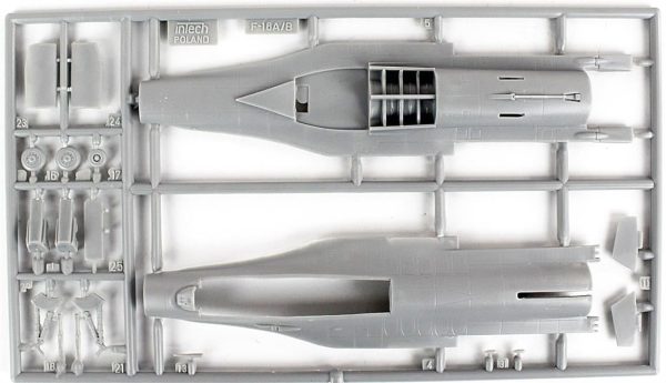 Mistercraft D115 1/72 F-16CJ-52+ (Kaplan Takımı) Savaş Uçağı Plastik Model Kiti - Görsel 3