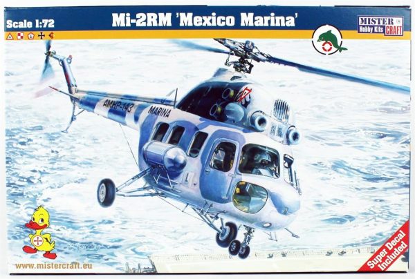 Mistercraft D150 1/72  Mi-2 (Meksika Donanması) Helikopteri Plastik Model Kiti