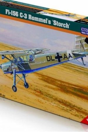 Mistercraft D204 1/72 Fi-156 C-3 (Rommel'in Storch'u) Savaş Uçağı Plastik Model Kiti