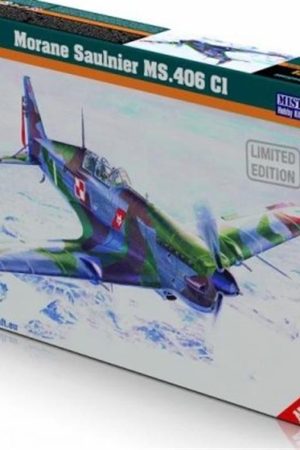 Mistercraft D206 1/72  Morane Saulnier MS.406 CI Savaş Uçağı Plastik Model Kiti