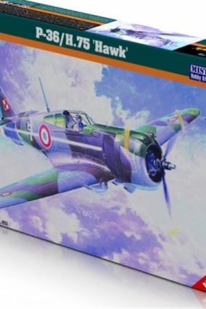 Mistercraft D214 1/72 P-36/H.75 Hawk Savaş Uçağı Plastik Model Kiti
