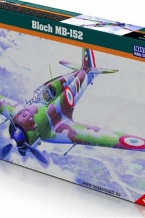 Mistercraft D219 1/72 Bloch MB-152 Savaş Uçağı Plastik Model Kiti