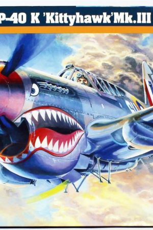 Mistercraft D220 1/72 P-40 K Kittyhawk Mk.III Savaş Uçağı Plastik Model Kiti