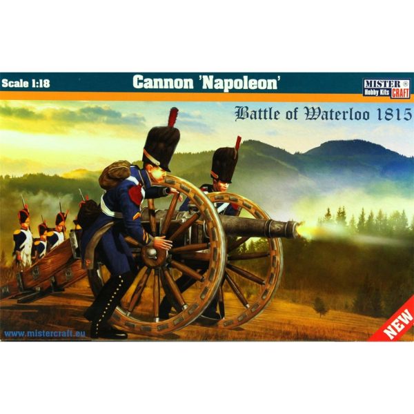 Mistercraft D242 1/18 (Napolyon Topu) Plastik Model Kiti
