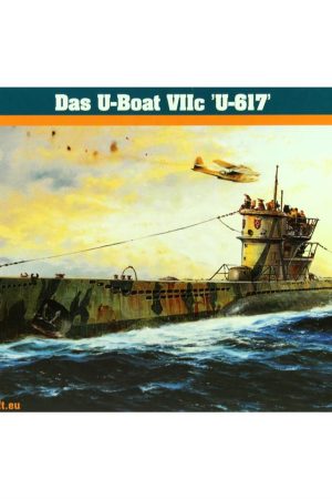 Mistercraft D290 1/400 Das U-Boat VIIC (U-617) Denizaltı Plastik Model Kiti
