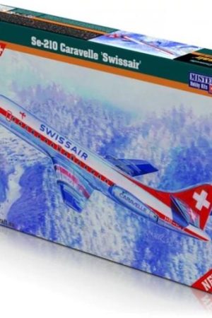 Mistercraft D048 1/144 Se-210 Caravelle Swissair Yolcu Uçağı Plastik Model Kiti