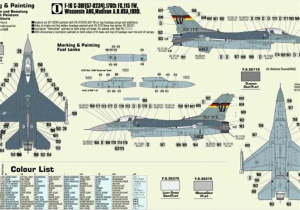 Mistercraft D067 1/72 F-16C-30 - Görsel 2