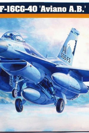 Mistercraft D090 1/72 F-16C-40 (Aviano A.B.) Savaş Savaş Uçağı Plastik Model Kiti